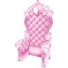 Beistle 3-D Pink Throne Stand-Up Prop, Large Party Decoration, Photo Background Perfect for Proms, School Dances, Birthdays and Milestone Celebrations