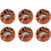 Beistle 6 Piece Retro Vintage Happy Halloween Party Favors Classic Witch Pinback Buttons