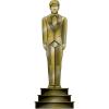 Beistle 6′ x 24″ Cardboard Red Carpet Male Statuette Stand-Up, Hollywood Theme Prom Décor, Awards Night Photo Booth Backdrop
