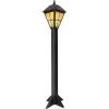 Beistle 7 FT x 21.25 IN 3-D Lamppost Photo Prop for Christmas Decor, New Orleans Theme Party Supplies