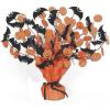Beistle Bat and Pumpkin Gleam and Burst Centerpiece, 15-Inch