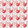 Beistle Bloody Handprints Luncheon Napkins