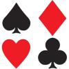 Beistle Card Suit Cutouts(Card “Suit” Cutouts (4-Pack))