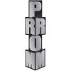 Beistle Durable Cardstock Prom Night Decoration Column Photo Booth Party Decorations And Supplies Black/Gold(Black/Silver)