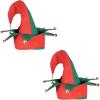 Beistle Felt Elf Hat(Felt Elf Hat W/Bells (2-pack))