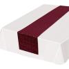 Beistle Gold Sequin Table Runners, 2-Pack Sparkling Fabric with Glittering Sequins for Weddings, Banquets, Holiday Parties, Bridal Showers, Birthdays, and Elegant Dining Table Settings, 12” x 75”(Burgundy)