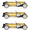 Beistle Great 20’s Roadster Car Photo Prop Backdrops, 51″ Long, Set of 3- Automotive Vehicle Wall Decoration, Themed Cut Out