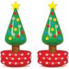 Beistle Inflatable Christmas Tree Coolers – 2 Pack, Holds approx. 24 12 oz. Cans – Beverage Cooler, Drink Containers for Parties, Christmas Inflatable, Holiday Decorations, 4’ 8” x 26”(Christmas Tree Cooler – 2 Piece)