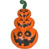 Beistle Inflatable Jack-O’-Lantern Stack – Halloween Blow-Up Decoration with Orange Pumpkins, Indoor or Outdoor Prop for Porch Displays, Party Photo Ops and Trick or Treat, 3′ 8″ x 24″