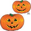 Beistle Jack-O-Lantern Faces Halloween Cutouts, 25″