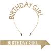 Beistle Kitchen Birthday Wearables(Gold/White)
