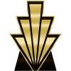 Beistle Large 2 Piece 3′ 1″ x 27.75″ Great 20’s Art Deco Stand-Ups for 1920’s Photography Background, Prom Decorations