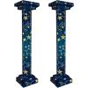 Beistle Large 2 Piece 5′ 9.75″ x 16.75″ Starry Night Tall Column Photo Props, Awards Theme Prom Décor, Photography Backdrops