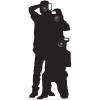 Beistle Life Size Paparazzi Stand-up with Easel