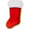 Beistle Mini Christmas Stocking Cutouts, 30-Count Red Holiday Decorations Printed on Both Sides – Festive Cardstock Paper Ornaments for Classroom, Home, and Party Displays – 7.25″(30 piece)