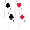 Beistle Playing Card Picks 50 Count(Playing Card Picks – (50 Pack))
