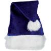 Beistle Plush Hats – Party Hats for Birthday & Holiday Theme Parties: Christmas – Santa(Blue)