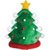 Beistle Unisex Plush Christmas Tree Hat – Festive Party Supplies, Holiday Themed Novelty Headwear, Dress-Up Costume Accessory, Decorative Seasonal Evergreen