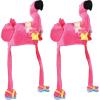 Beistle Unisex Plush Hat – Party Supplies,Themed Headwear, Photo Booth Prop, Costume Dress-Up(Flamingo – 2 Piece)