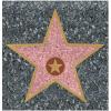 Beistle Walk of Fame Star Peel-N-Place Decoration(12″ x 15″)