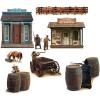 Beistle Wild West Desert Props Party Accessory(Wild West Shootout)