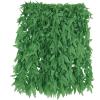 Beistle Womens 50456 Tropical Fern Leaf Hula Skirt, 24″, Green, 0 US