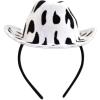 Cow Print Cowboy Hat Headband