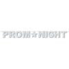Glittered Prom Night Streamer Party Accessory (1 count) (1/Pkg)