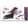 Gothic Witch Peel ‘N Place (5 bats included) Party Accessory (1 count) (1/Sh)
