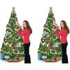 Jointed Christmas Tree Cutouts – Pack of 2
