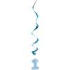 My 1st Birthday Rosette in Blue(Blue Hanging Décor)