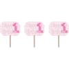 Pink 1st Birthday Yard Sign Pack of 3