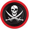 Pirate Plates (8/Pkg)
