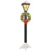 Three Dimensional Cardboard Winter Lamppost Prop Indoor Christmas Decorations for Home