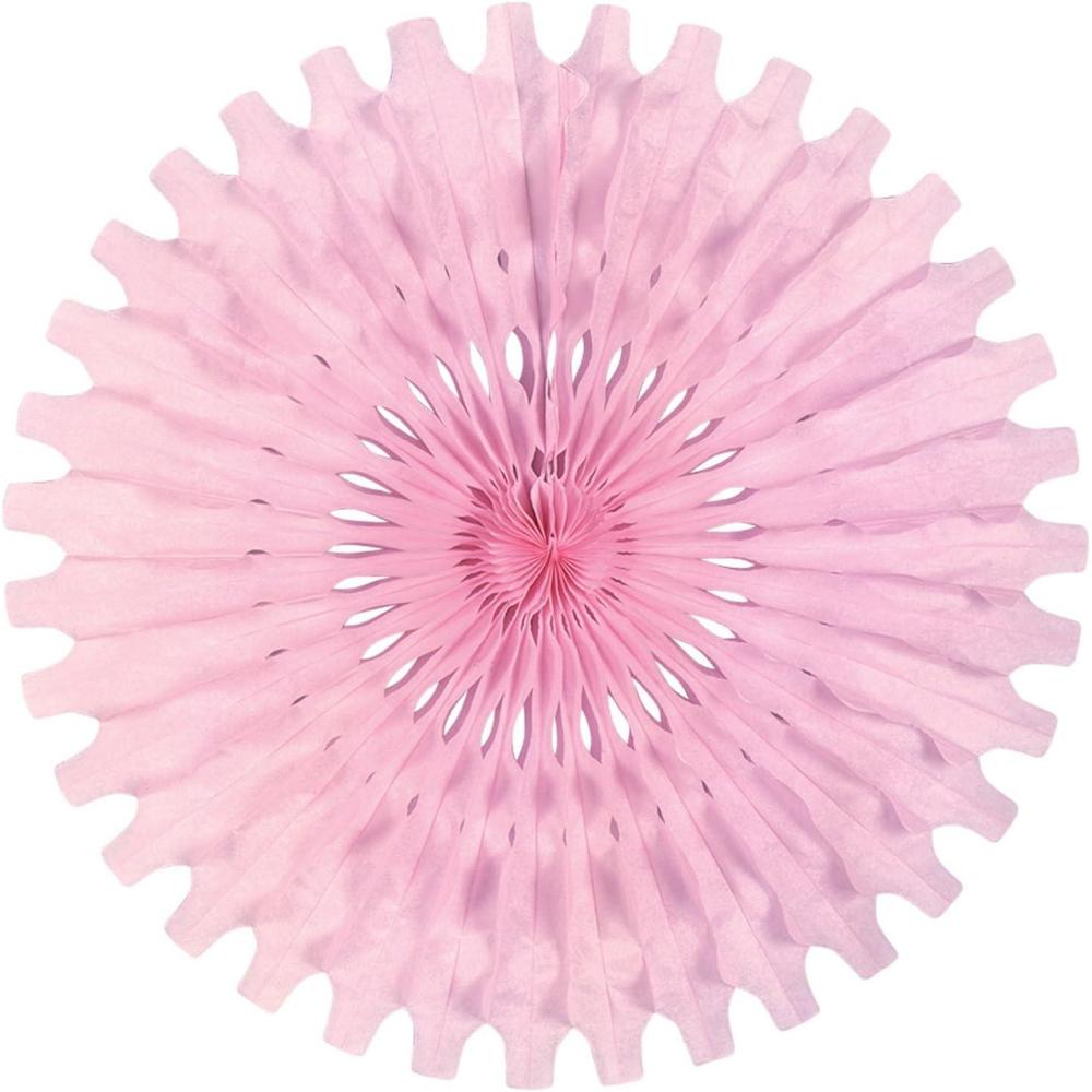 imageBeistle 12 Piece Fall Tissue Paper Fan Decorations For Thanksgiving And Autumn CelebrationsPink