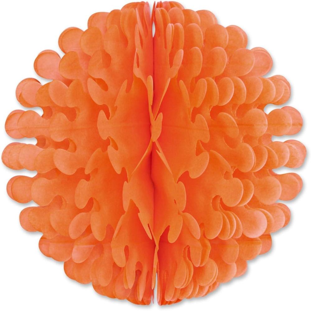 imageBeistle 1Pack Tissue Flutter Ball 14Inch OrangeOrange