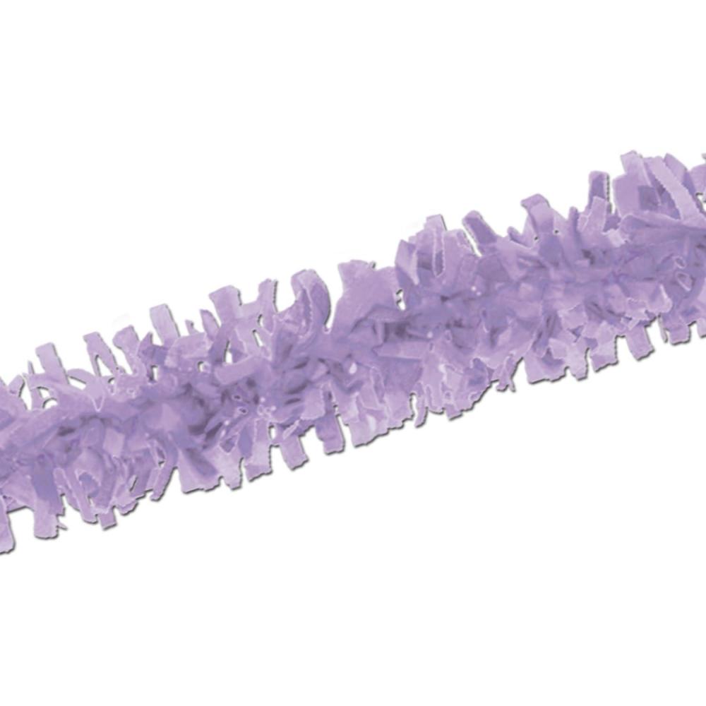 imageBeistle 24Piece Tissue Festooning in Pink Decorative Wall Hanging for Birthday Bridal or Baby Shower Anniversary Events Parties 25Lavender