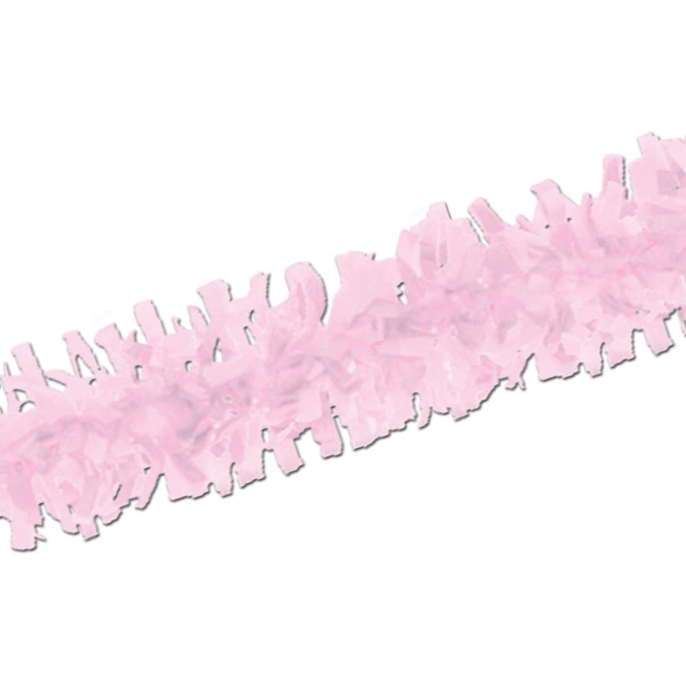imageBeistle 24Piece Tissue Festooning in Pink Decorative Wall Hanging for Birthday Bridal or Baby Shower Anniversary Events Parties 25Pink