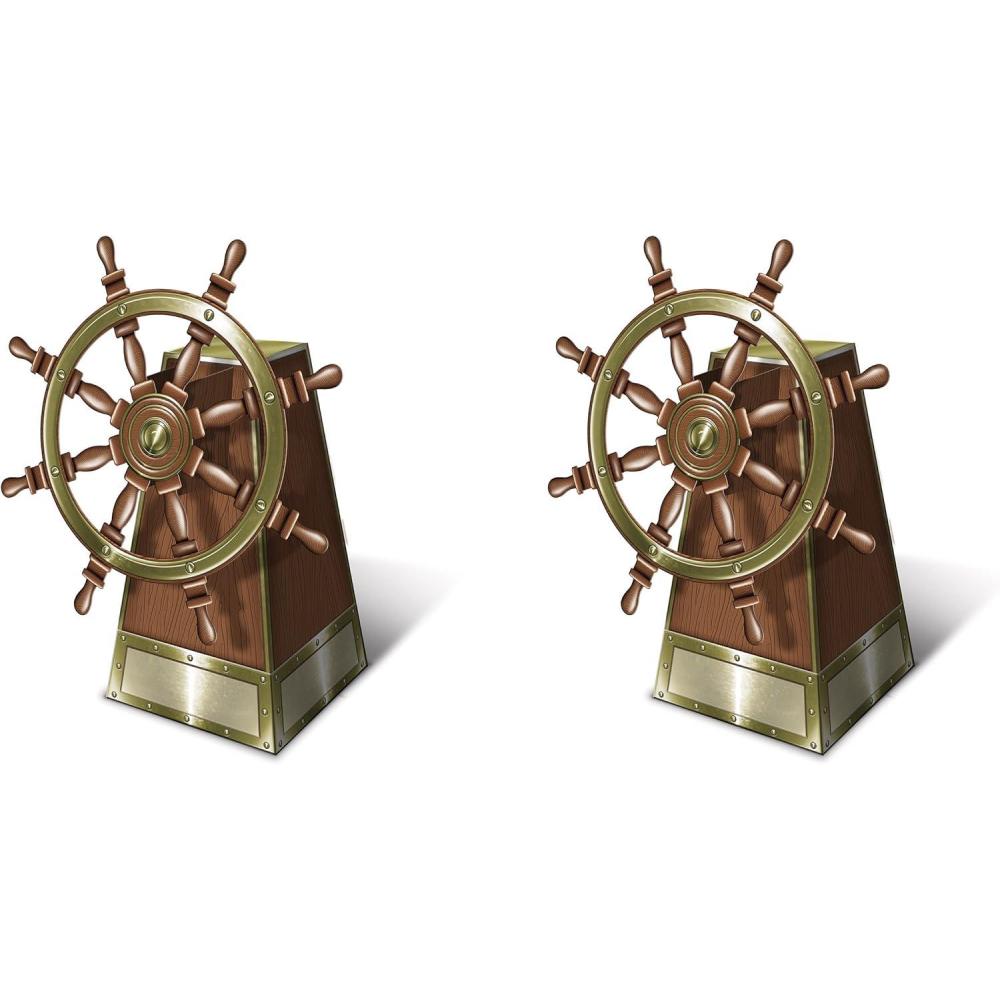 imageBeistle 3D Cruise Ship Table Centerpiece 1325quot x 45quot  Around The World Bon Voyage Party Supplies Nautical Table Decor1