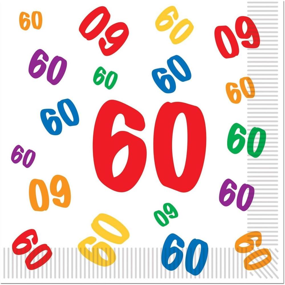 imageBeistle 40quot Luncheon Napkins Multicolored60
