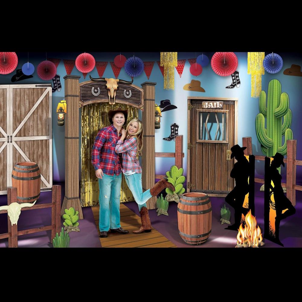 imageBeistle 42 Piece Western Prom Decorations Cowboy Themed Wild West Party School Dance Dcor