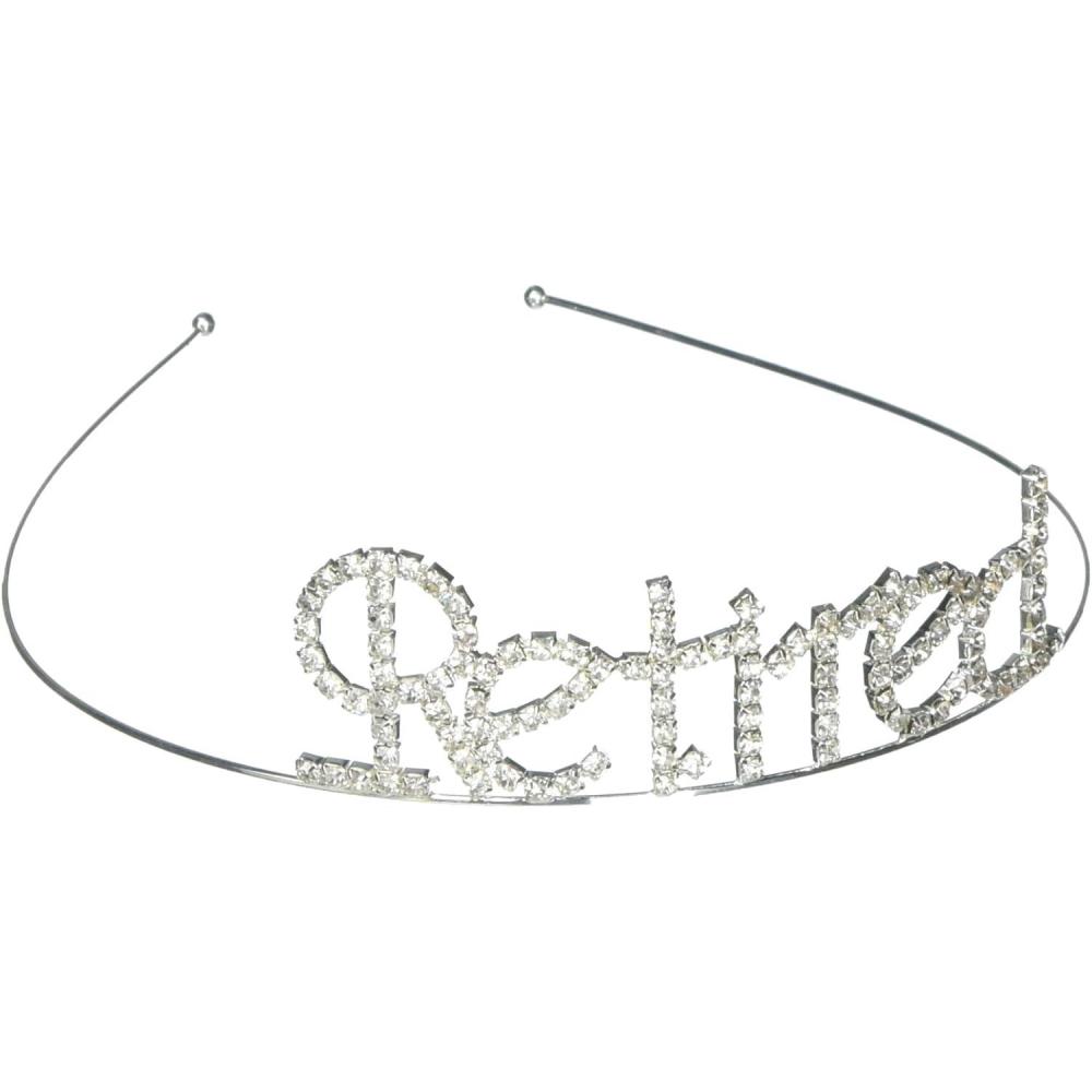 imageBeistle 60652 Retired Royal Rhinestone Tiara Silver