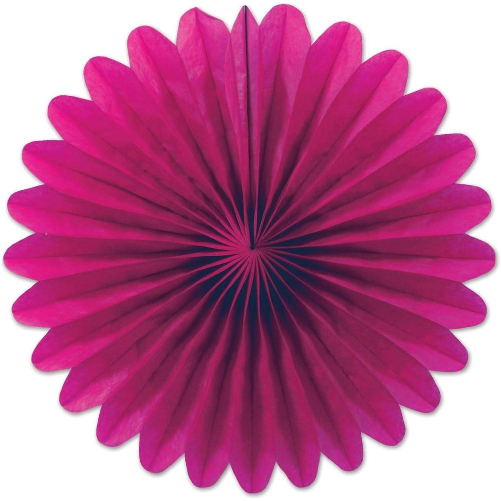 imageBeistle 6Inch 6Pack Tissue Fans Mini green 54137GCerise