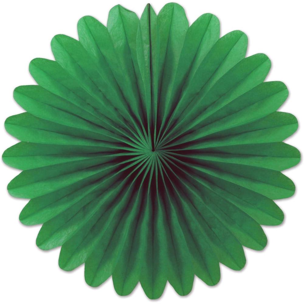 imageBeistle 6Inch 6Pack Tissue Fans Mini green 54137GGreen
