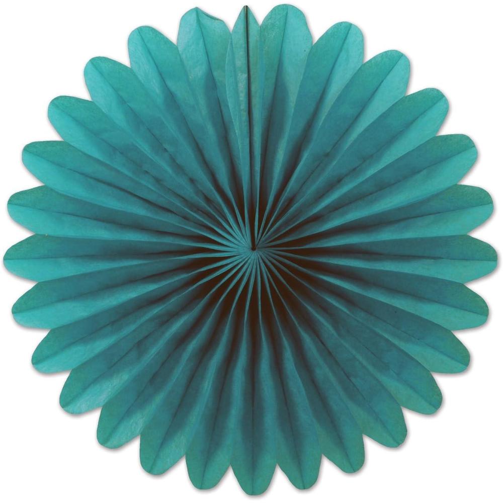 imageBeistle 6Inch 6Pack Tissue Fans Mini green 54137GTurquoise