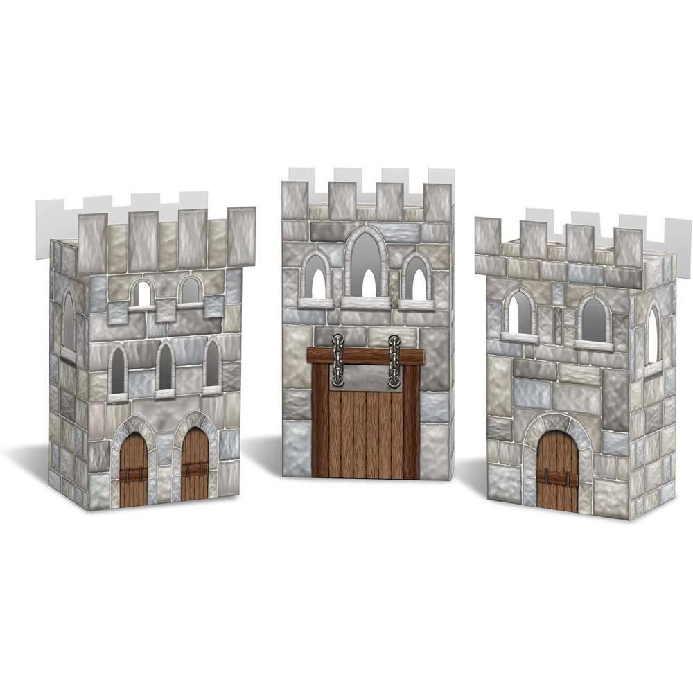 imageBeistle Castle Shaped Favor BoxesMulticolor