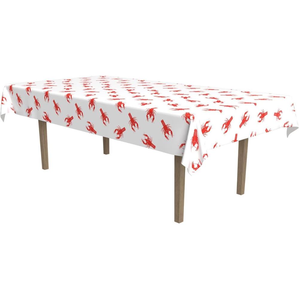 imageBeistle Crawfish Tablecover108 x 54 Rectangular