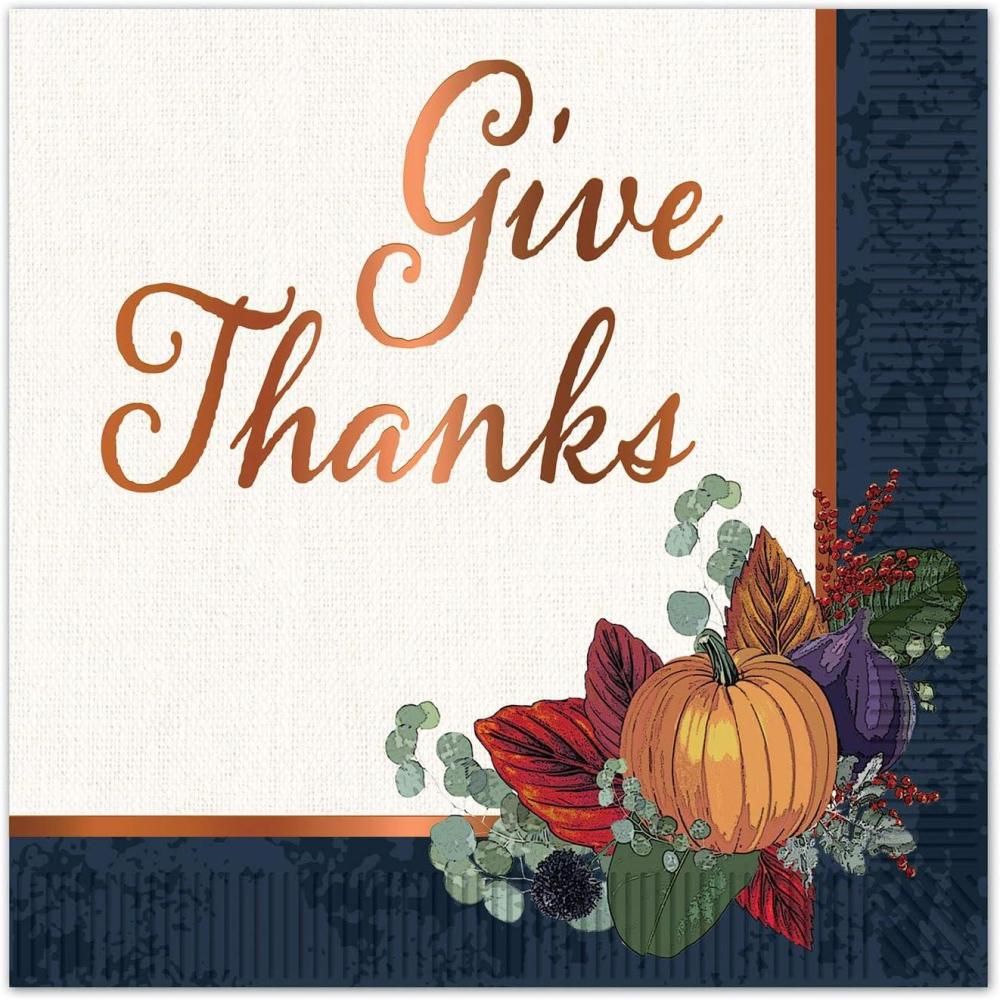 imageBeistle Fall Thanksgiving Luncheon Napkins Pack of 2