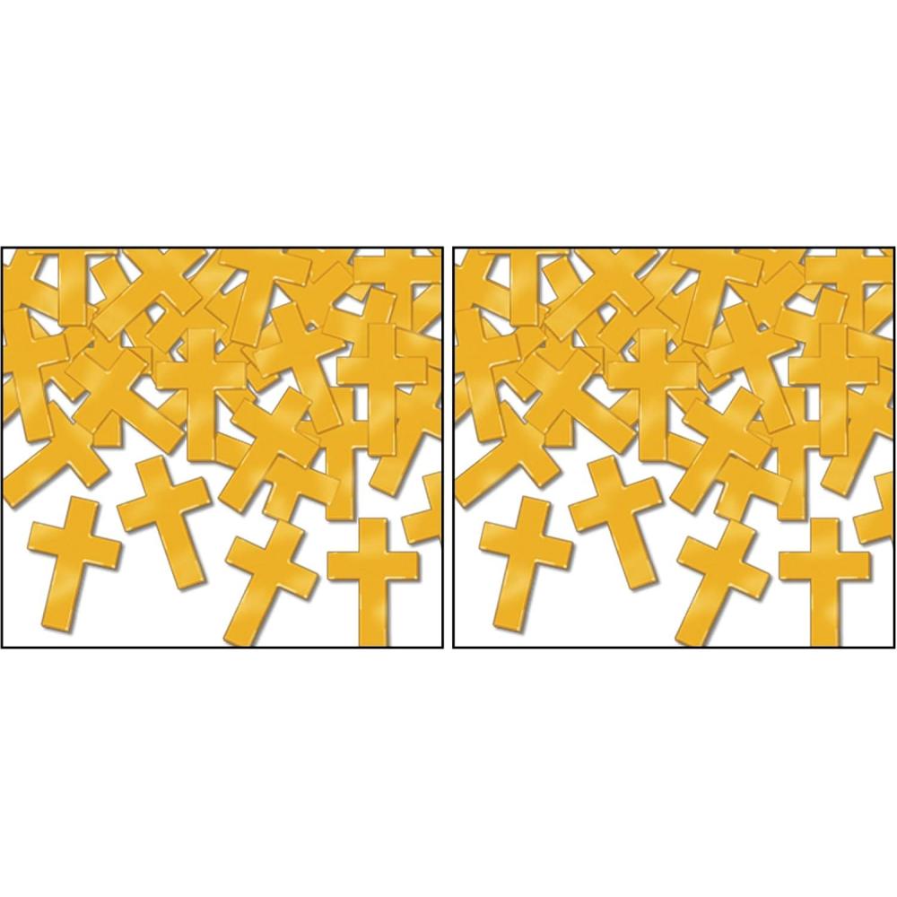 imageBeistle FanciFetti Crosses1 Ounce Pack of 2