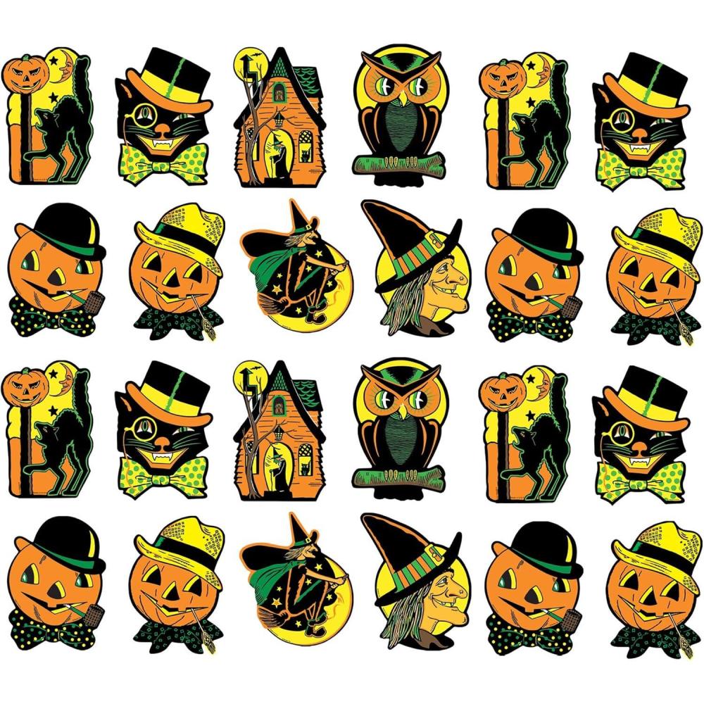 imageBeistle Halloween Cutouts 24 Piece 85quot925quot Multicolored